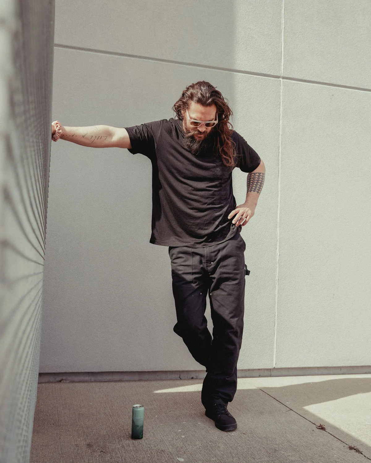 Nakoa Tee - Black Wolf • Organic Cotton - Image 3