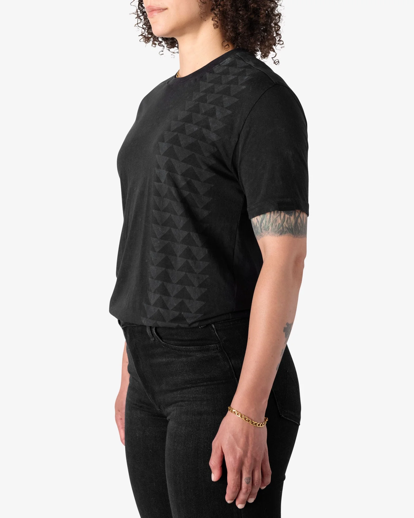 Nakoa Tee - Black Wolf • Organic Cotton - Image 5
