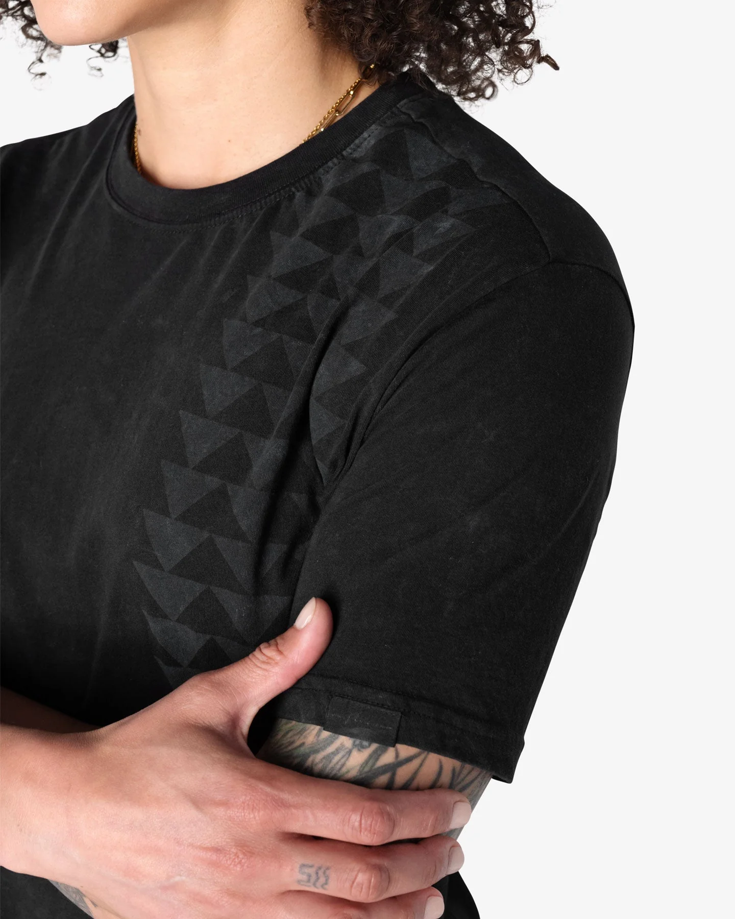 Nakoa Tee - Black Wolf • Organic Cotton - Image 7