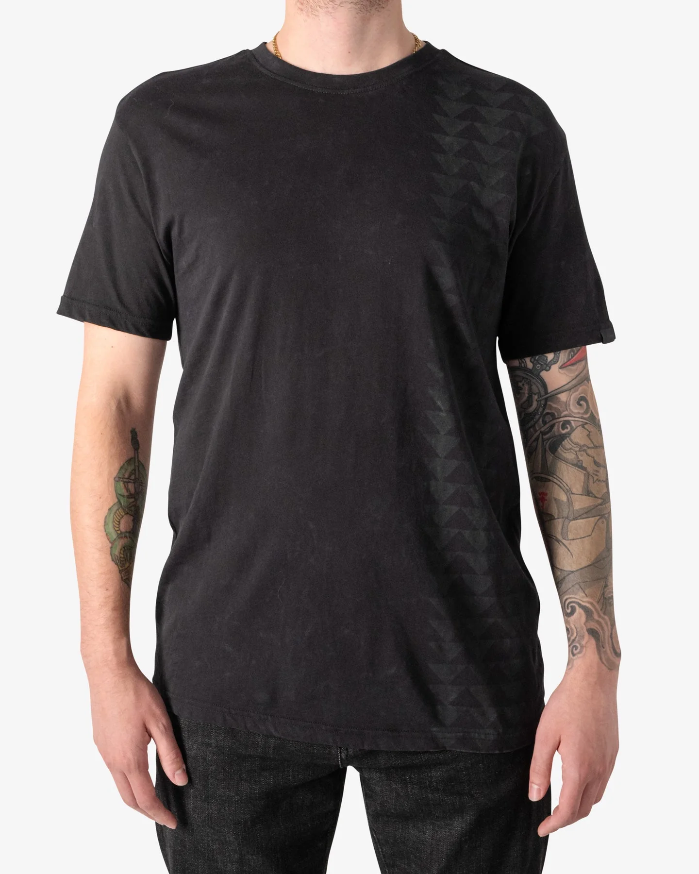 Nakoa Tee - Black Wolf • Organic Cotton - Image 9